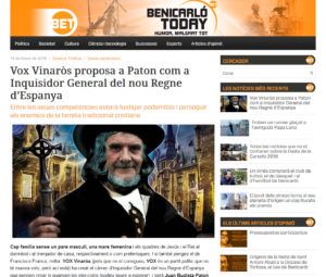 Benicarló Today… la web de notícies d’humor de Benicarló, Vinaròs.. i comarques