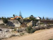 Ha començat l’enderrocament del Pont Roig