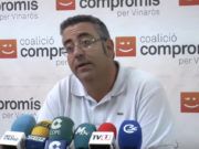Jordi Moliner abandona la seua carrera política i Compromís “per motius personals i familiars”