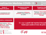 Sanidad elimina el toque de queda y aumenta el número de personas que pueden juntarse