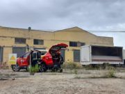 Incendi nau abandonada Camí Fondo, probablement intencionat (Vinaròs)