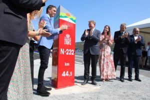 Inauguración del nuevo tramo de la N-232 en el Puerto de Querol