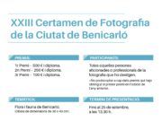 Es convoca la XXIII edició del Concurs de Fotografia Ciutat de Benicarló