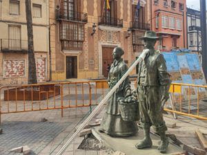 A Benicarló ‘Els Llauradors’ de Caldés tornen a al seu espai habitual després de les obres de l’Eix Cívic Central