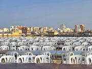 El Port de Vinaròs ben entaulat per a la fideuà popular i orquestra Panorama