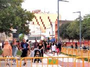 Inici de curs a l’avinguda Llibertat en obres