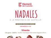 Vinaròs acollirà un dels concerts del cicle de “Nadales a la província de Castelló”