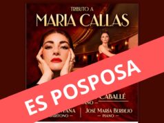 Es posposa el Tributo a Maria Callas previst diumenge a l’Auditori de Vinaròs