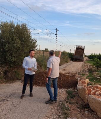 L’Ajuntament de Vinaròs intensifica la reparació dels camins rurals afectats per les pluges d’octubre