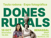 Isonomia conmemora el Día Internacional de las Mujeres Rurales con la programación «Sabers de dones»